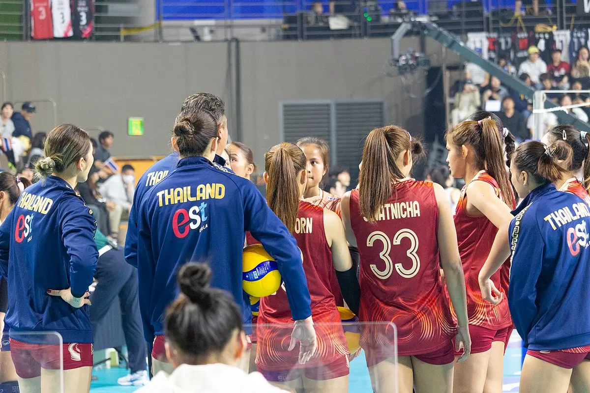 バレー女子タイ代表、日本を3-1で下し決勝へ 30日夕に中国と